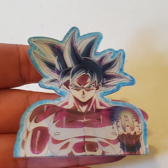 🍒🍒 Dragon Ball Z: Goku Motion Changing Sticker - Picture 1 of 7